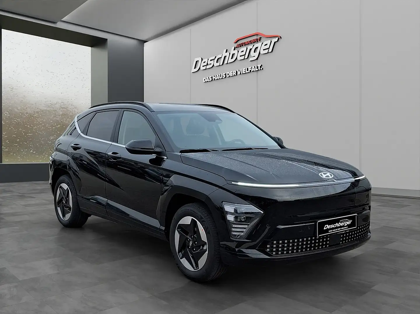 Hyundai KONA Kona Elektro 64,8kWh GO Schwarz - 2