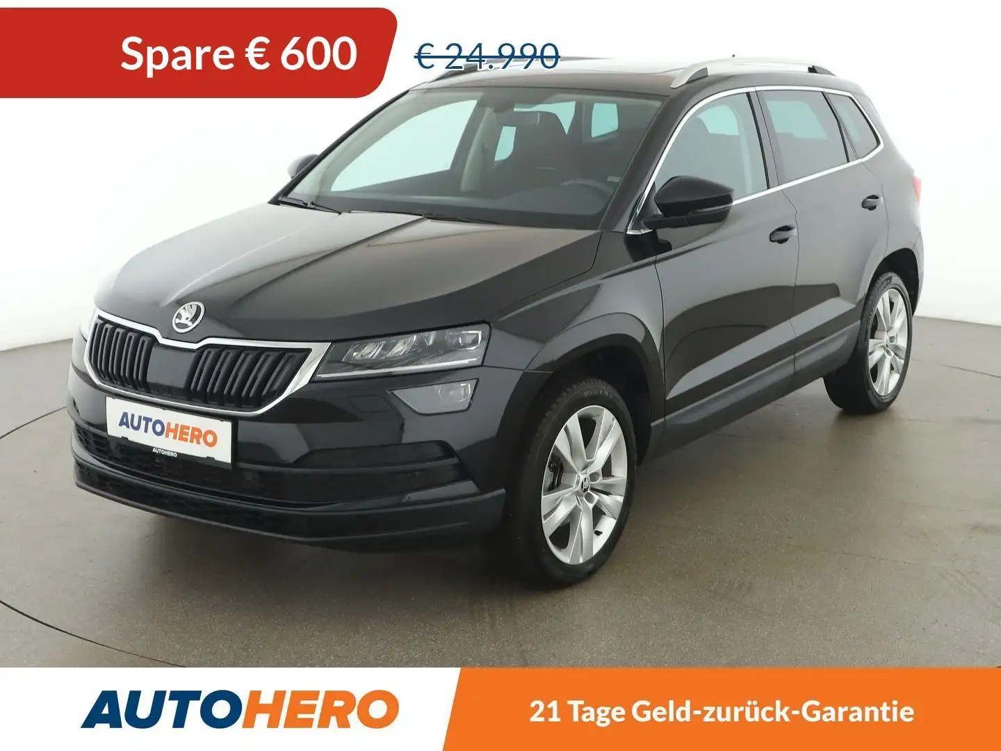 Skoda Karoq 1.5 TSI ACT Style Limited Aut. *LED*ACC*CAM*AHK* Schwarz - 1