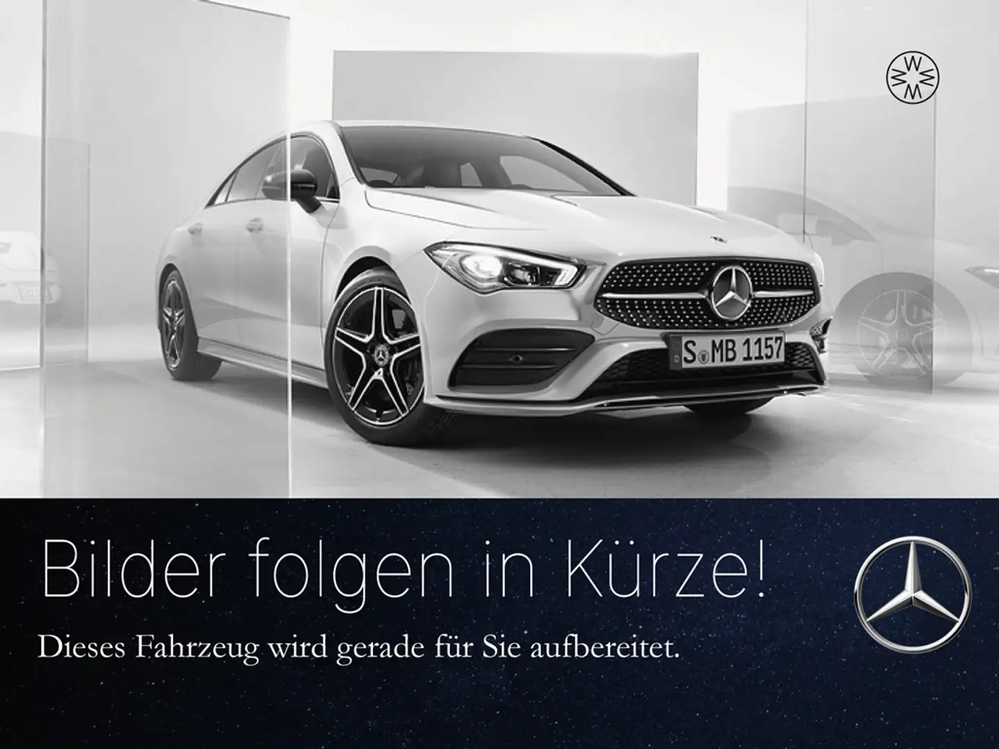 Mercedes-Benz CLA 200 EDITION AMG LINE PANO+NIGHT+DISTR+MULTIB Silber - 1