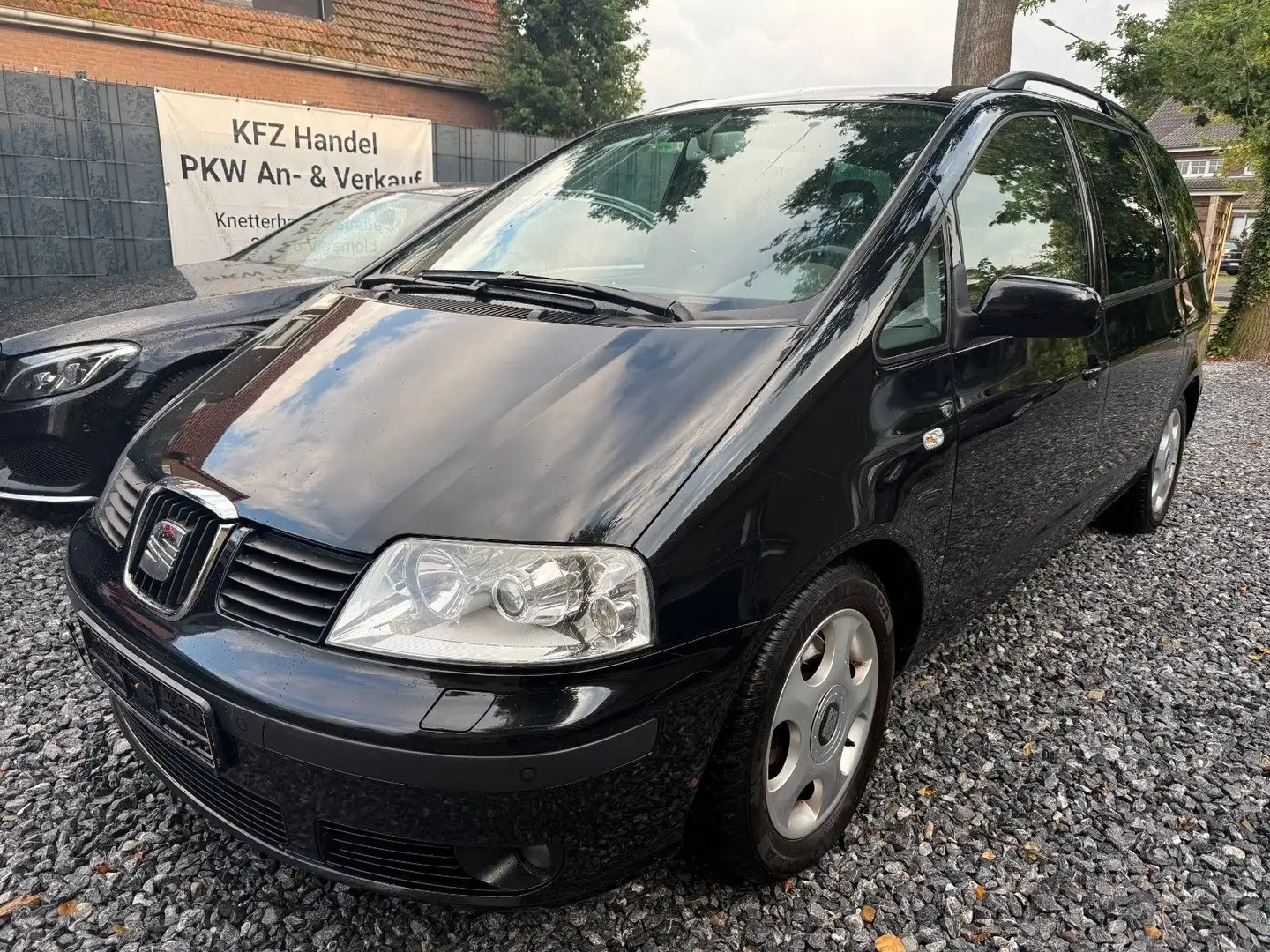 SEAT Alhambra 2.8 VR6 Sport+LPG Gas+7 Sitze+Xenon+AHK Schwarz - 1
