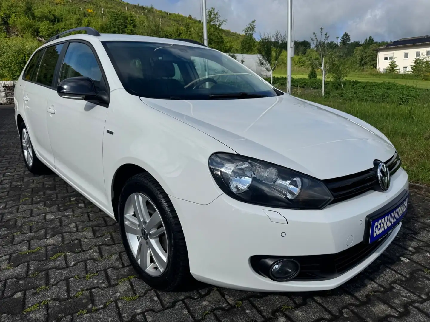 Volkswagen Golf VI 1,2 Variant Match-DSG-Scheckheft-Tüv neu Wit - 1