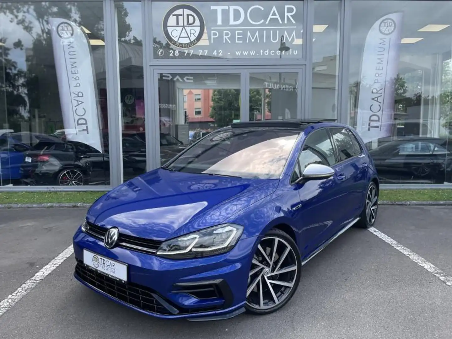 Volkswagen Golf 7 R 2.0 Tsi 300 DSG AKRAPOVIC Bleu - 1