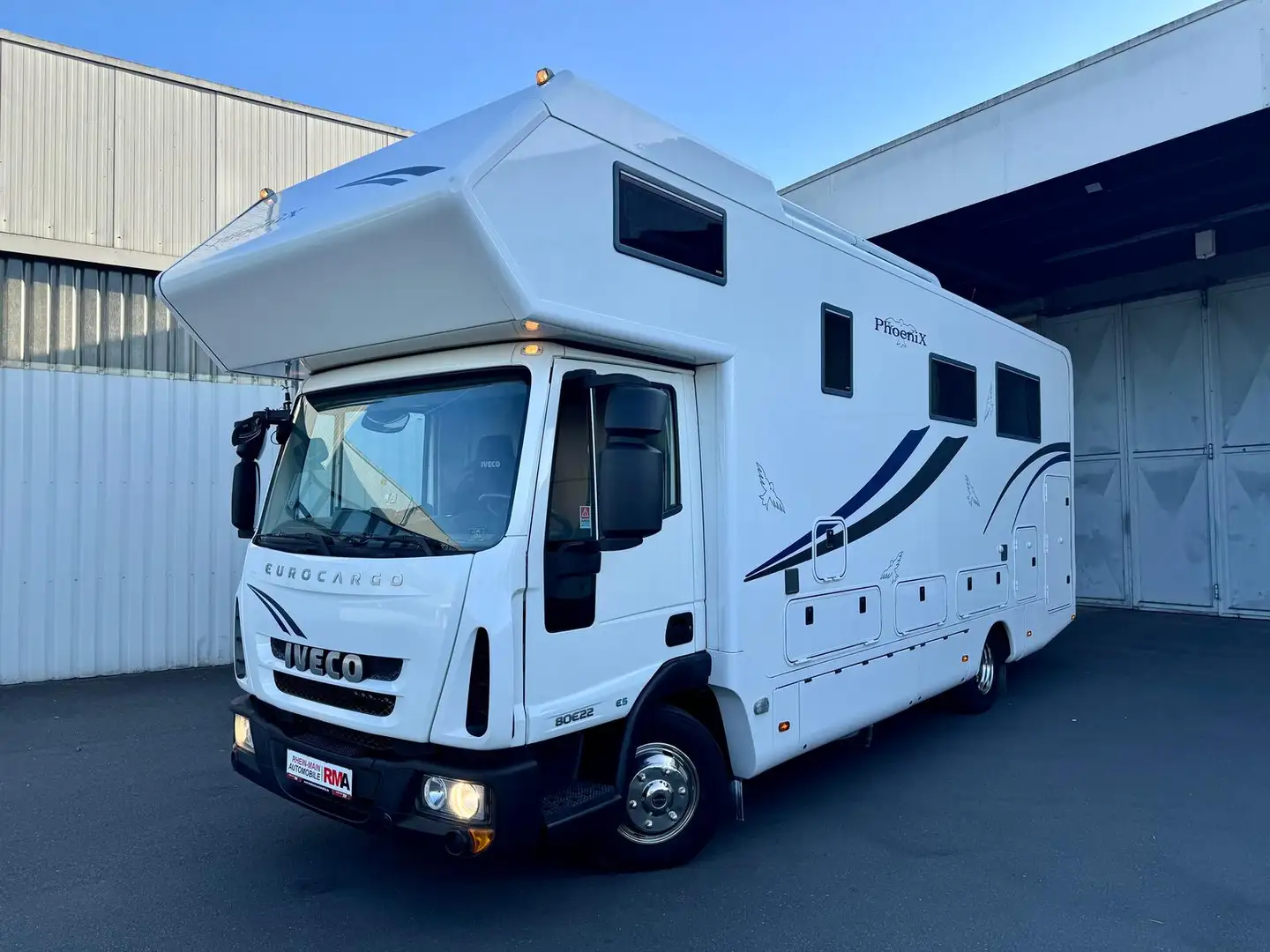 Phoenix 8300 RSLX IVECO EUROCARGO+RETARDER+TOP-ZUSTAND Weiß - 1