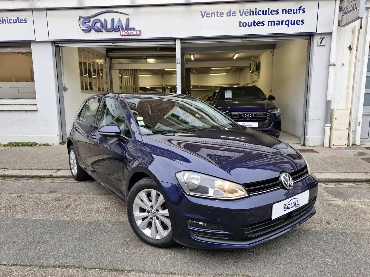 Volkswagen Golf VII 1.6 TDI 110 FAP BlueMotion Confortline Business 5p Blau - 2