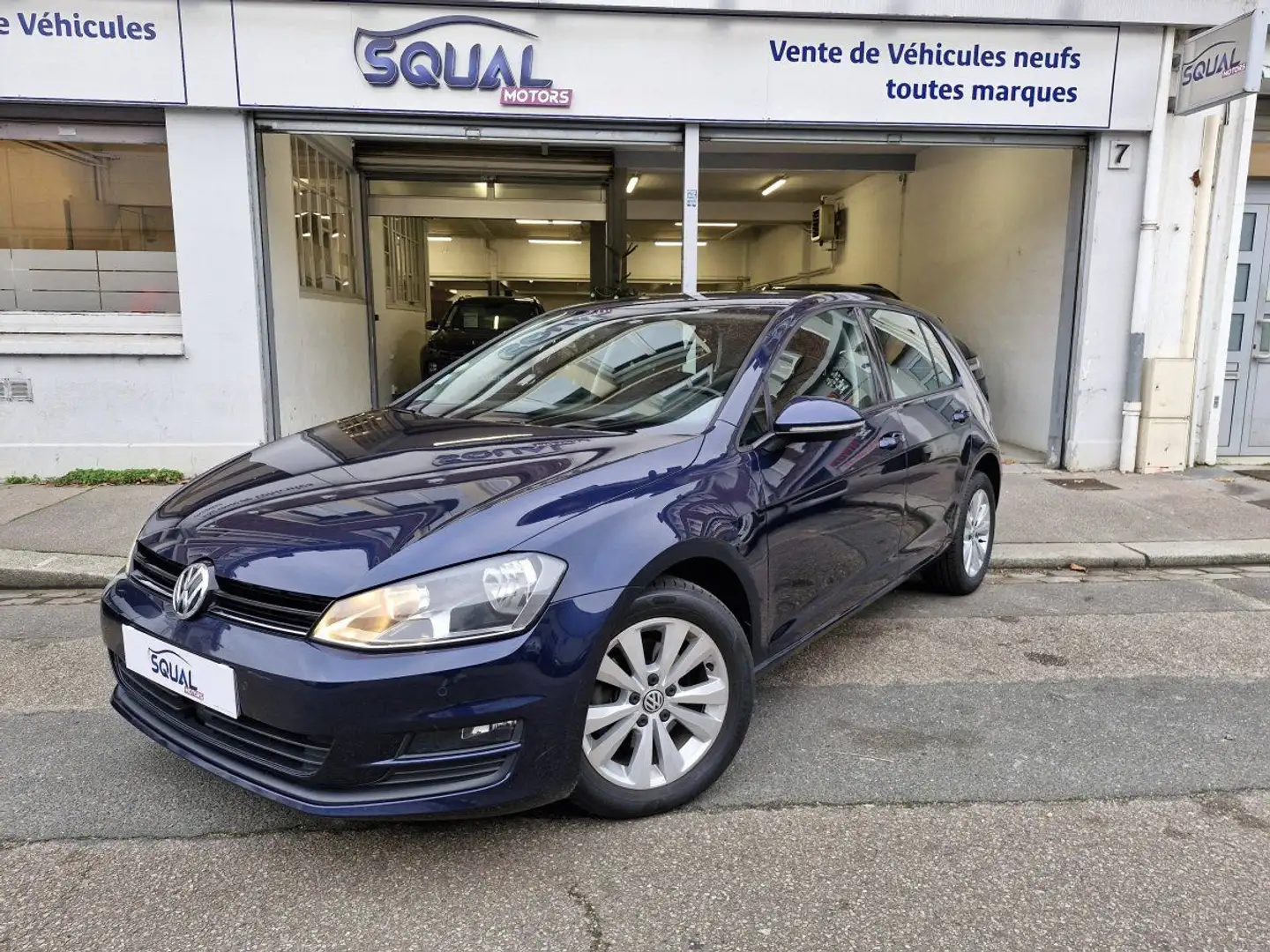 Volkswagen Golf VII 1.6 TDI 110 FAP BlueMotion Confortline Business 5p Blau - 1