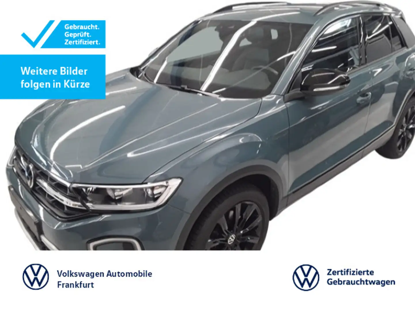 Volkswagen T-Roc 2.0 TDI DSG Style Navi LEDPlus DAB+ FrontA Blau - 1