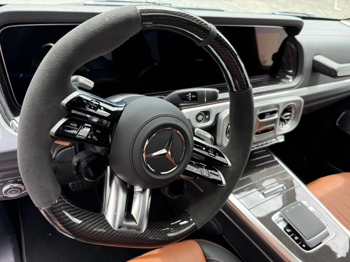 Mercedes-Benz G 63 AMG G 63 *AMG Perform*Carbon*A22 ACTIVE RIDE*Key-Go siva - 2