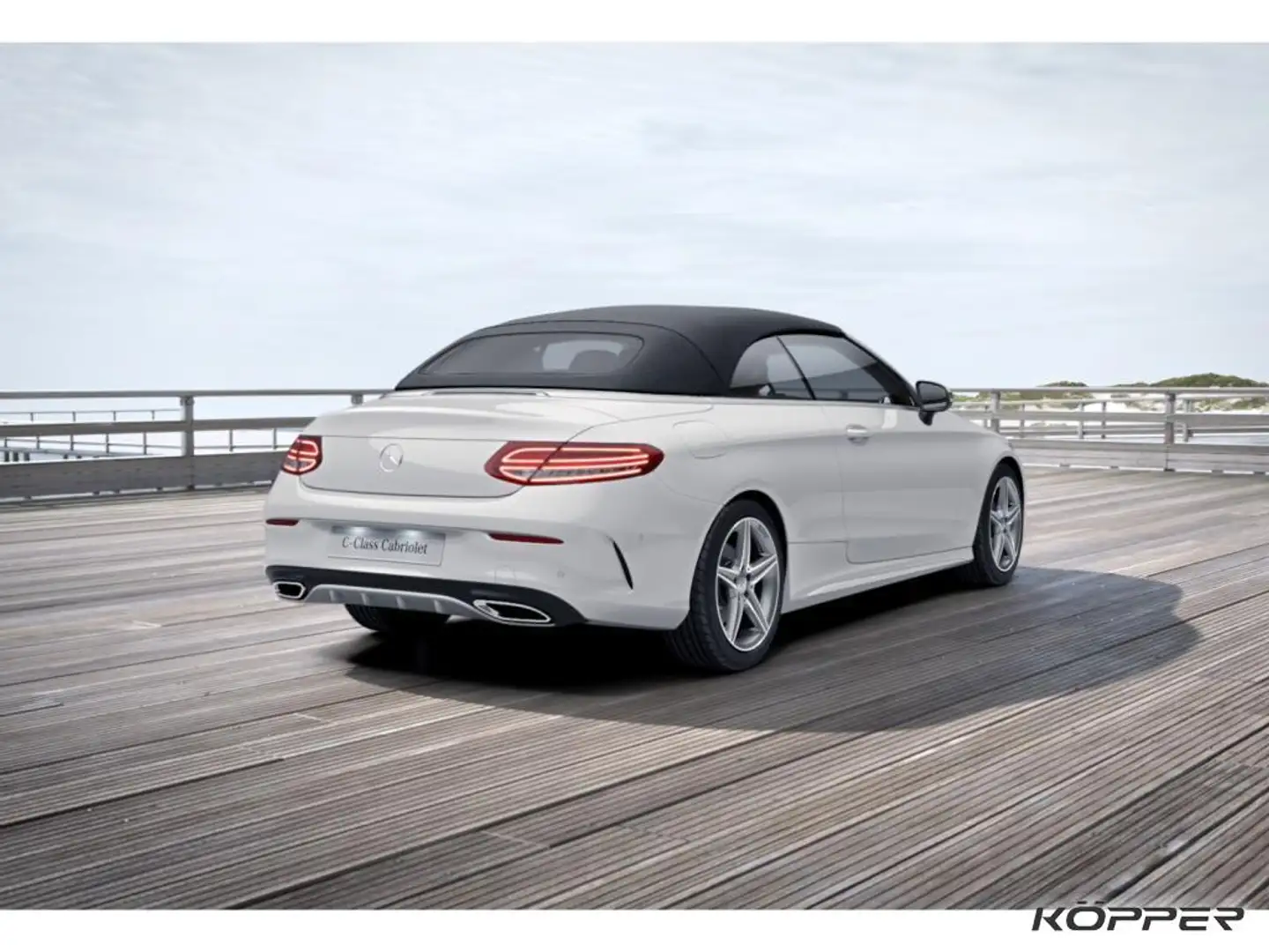 Mercedes-Benz C 200 AMG Cabriolet White EDITION ATG AIRCAP LED Blanco - 2
