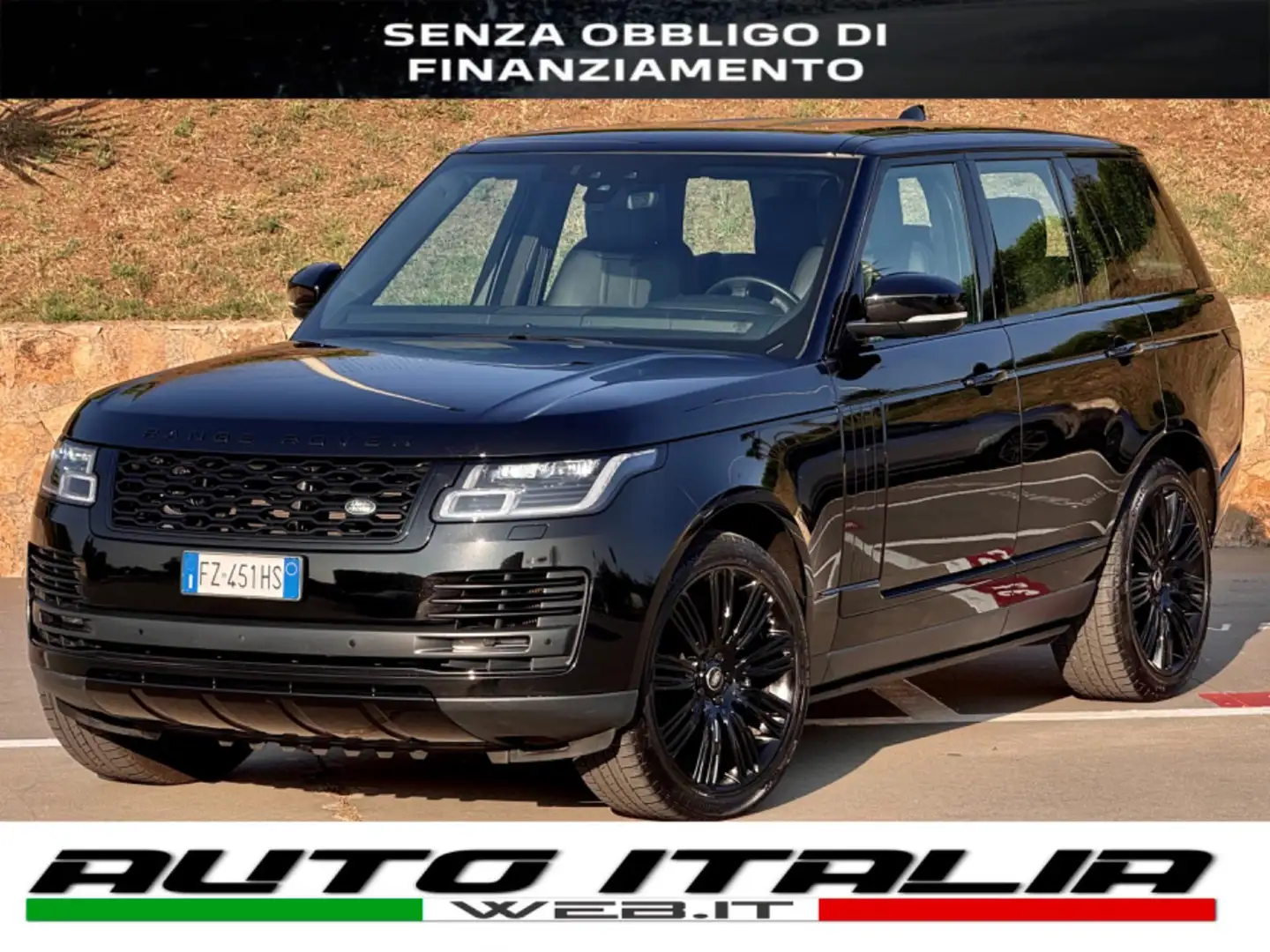 Land Rover Range Rover 5.0 V8 525CV SUPERCHARGED STEALTH TOTAL BLACK Nero - 1