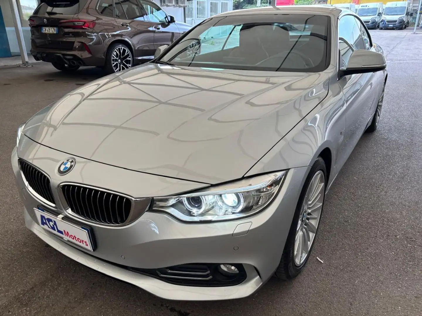 BMW 420 d Cabrio Luxury Argento - 1
