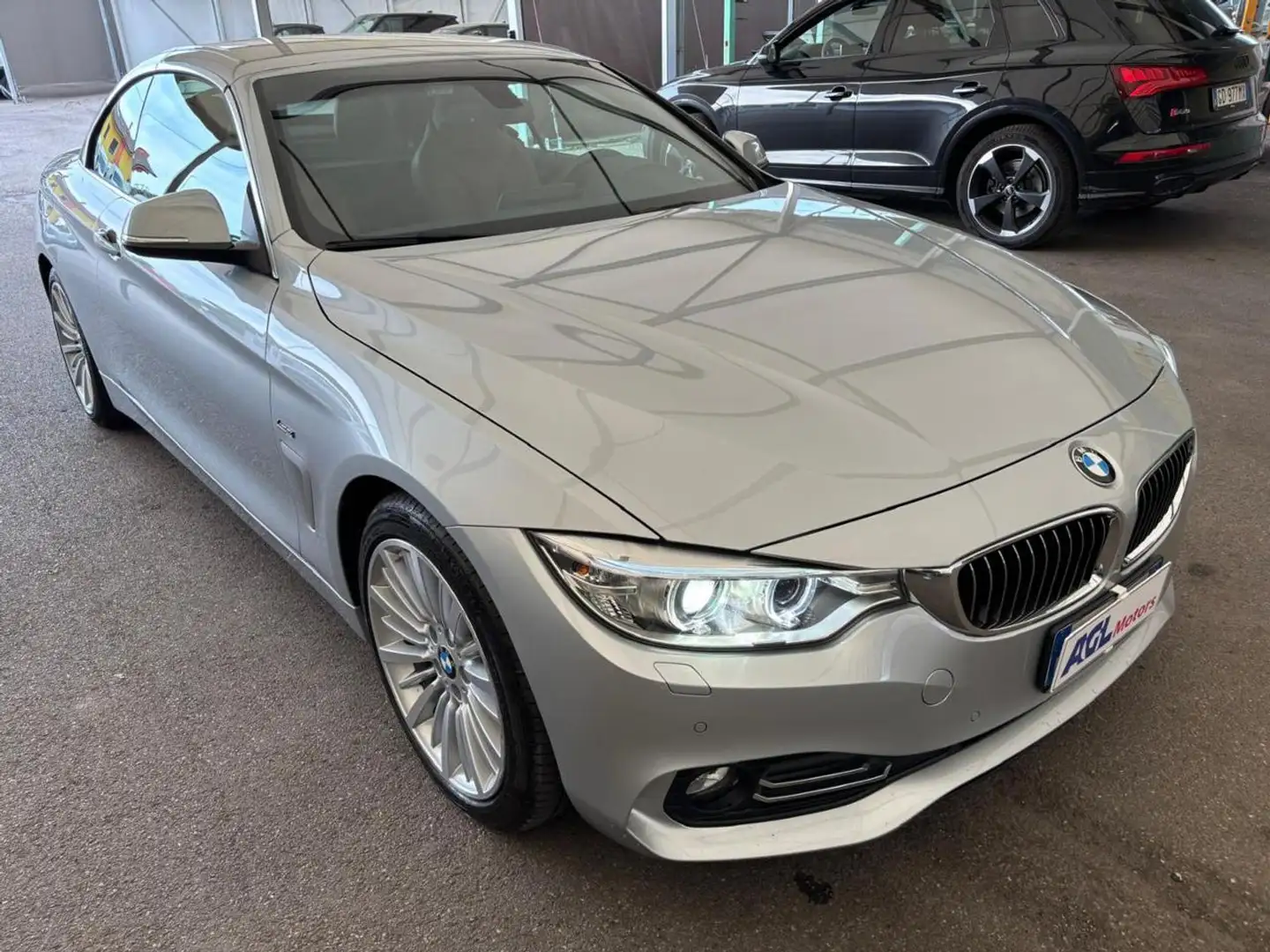 BMW 420 d Cabrio Luxury Argento - 2