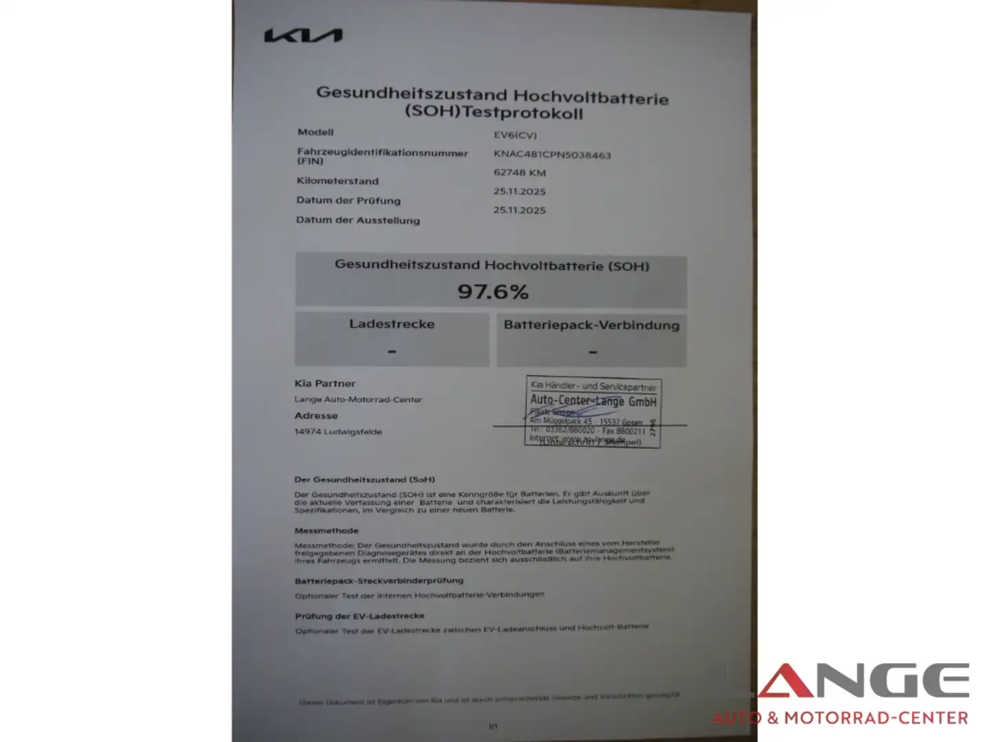 Kia EV6 77.4 AWD GTL WP GD ASS+ GT-Line 4WD Tieferle HUD S Zwart - 2