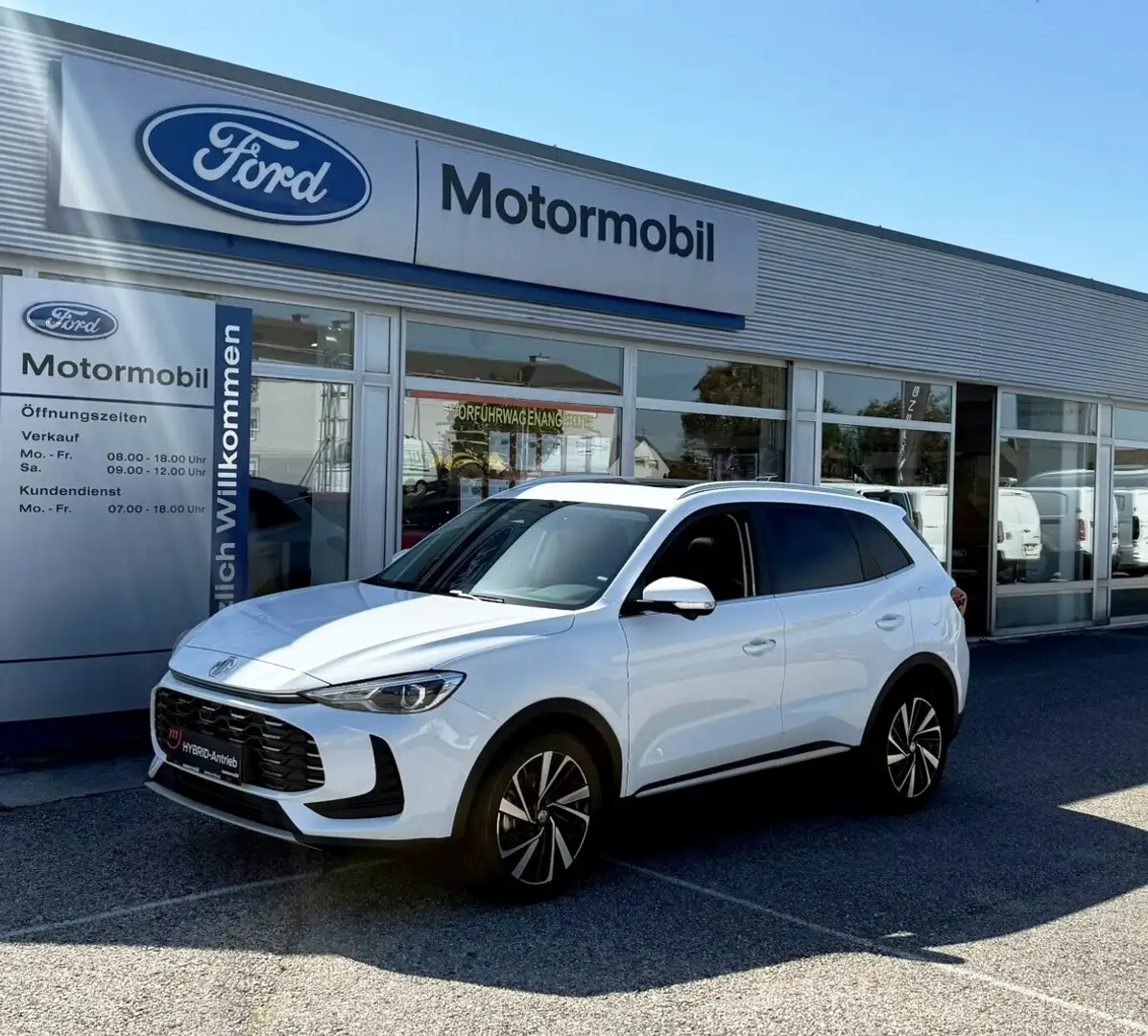 MG ZS 1.5 Hybrid+ Luxury Weiß - 1