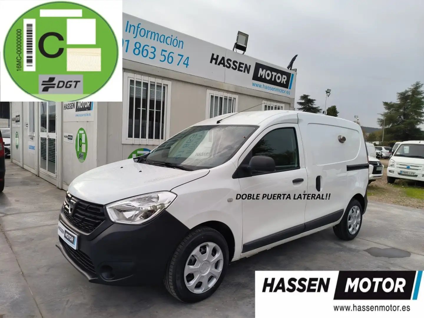 Dacia Dokker Comercial Van 1.5Blue dCi Essential 70kW Blanc - 1