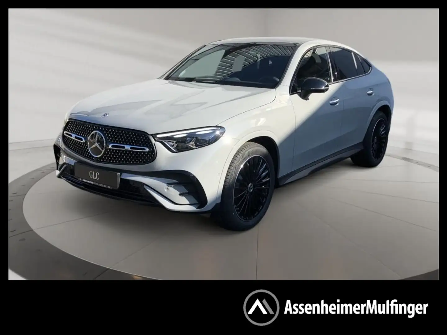 Mercedes-Benz GLC 300 d 4MATIC Coupe +EditonAMG+20Z+Night+AHK Grau - 1