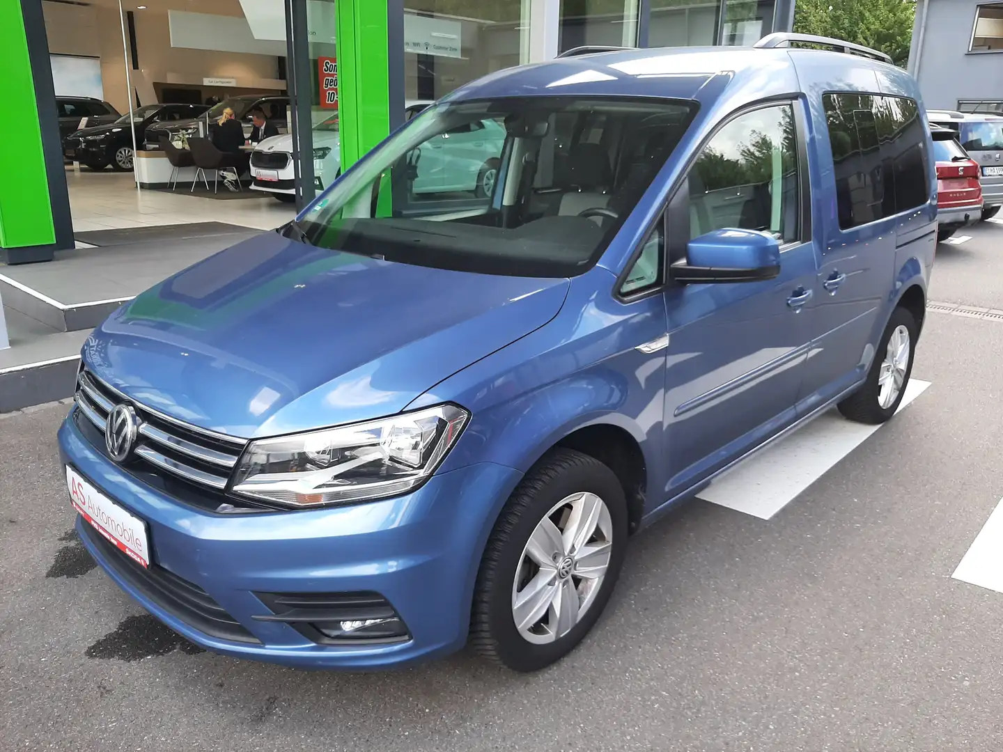 Volkswagen Caddy Comfortline BMT *Automatik* Blau - 1