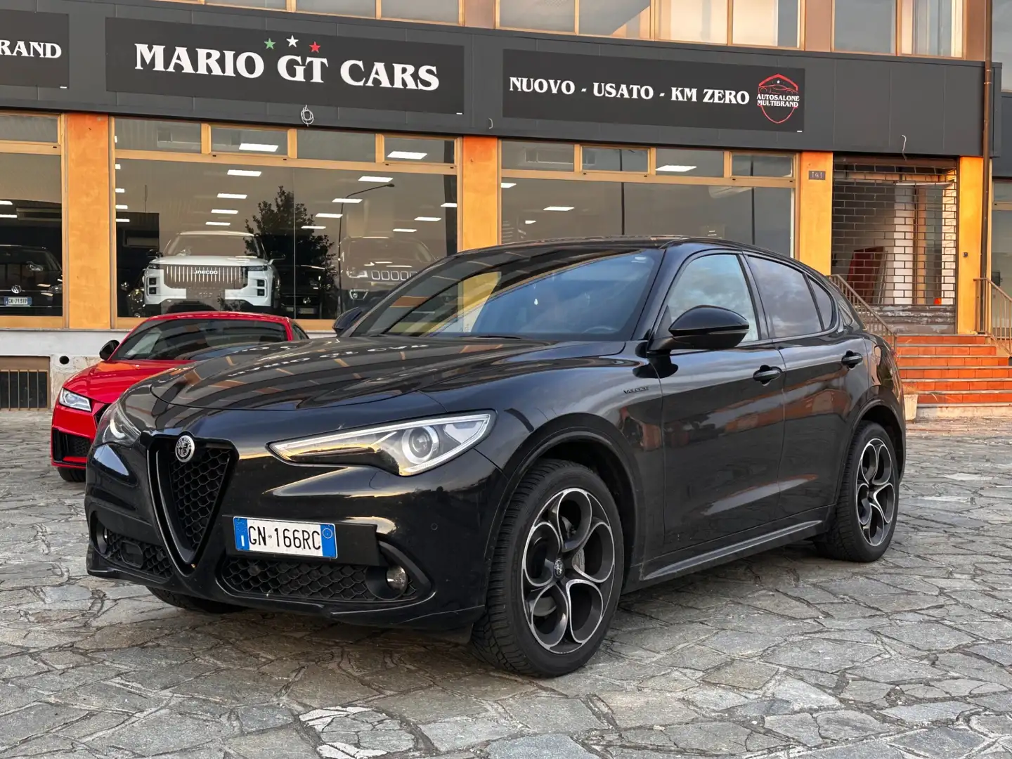 Alfa Romeo Stelvio Stelvio 2.2 Turbodiesel 210 CV AT8 Q4 Veloce Schwarz - 1