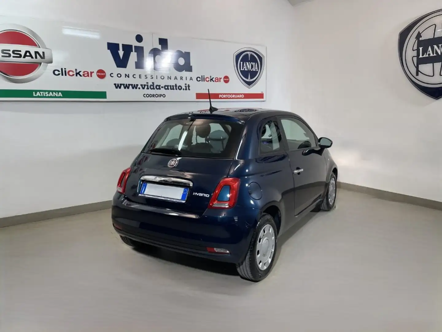 Fiat 500 1.0 Hybrid Pop OK NEOP. Blauw - 2