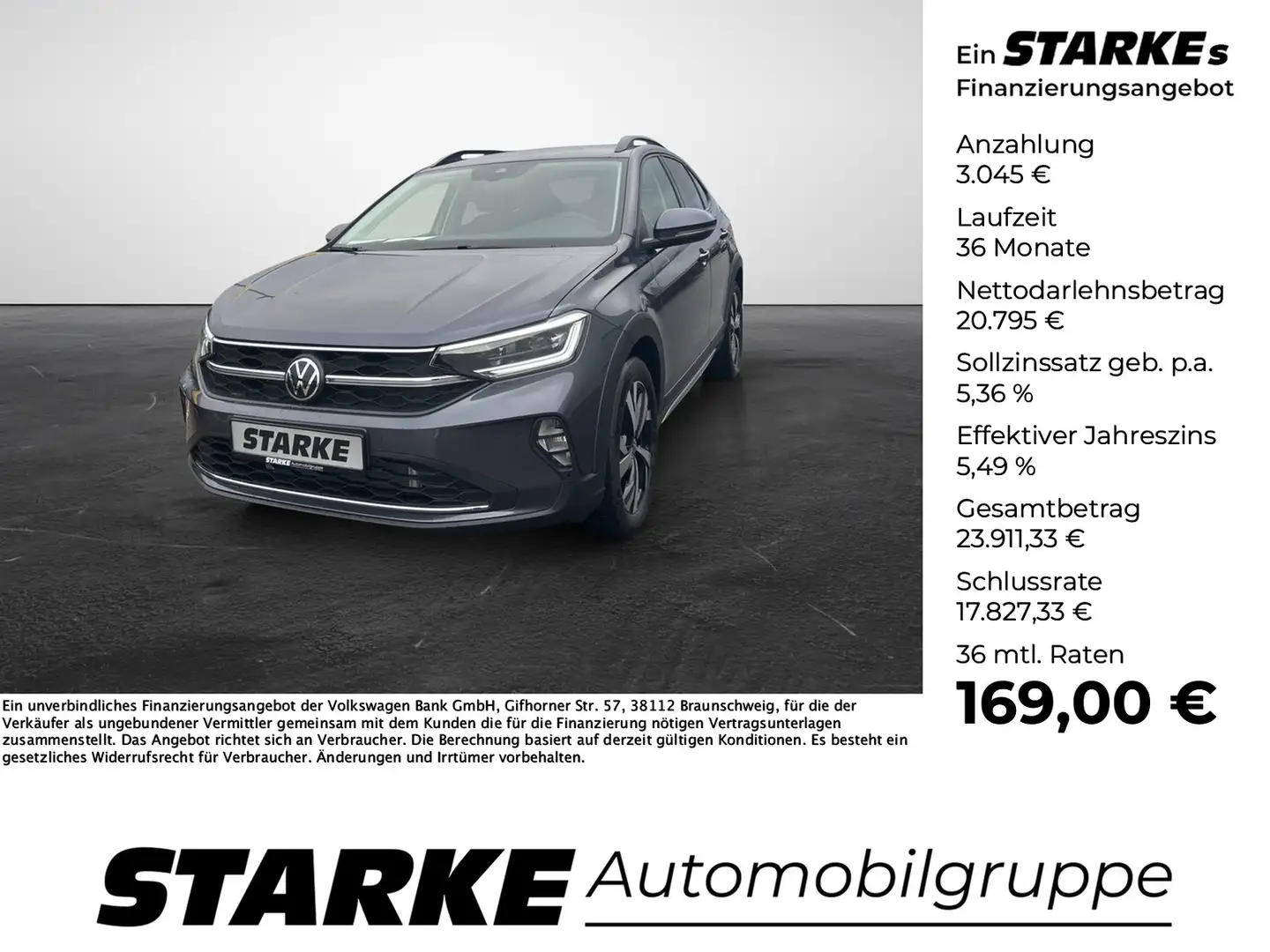 Volkswagen Taigo 1.0 TSI DSG Life Gris - 1