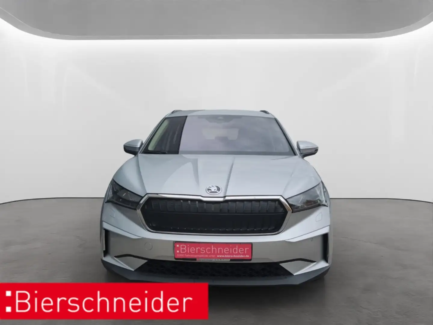 Skoda Enyaq 60 62 kWh MATRIX-LED NAVI WÄRMEPUMPE AHK SIDEASS P Argent - 2
