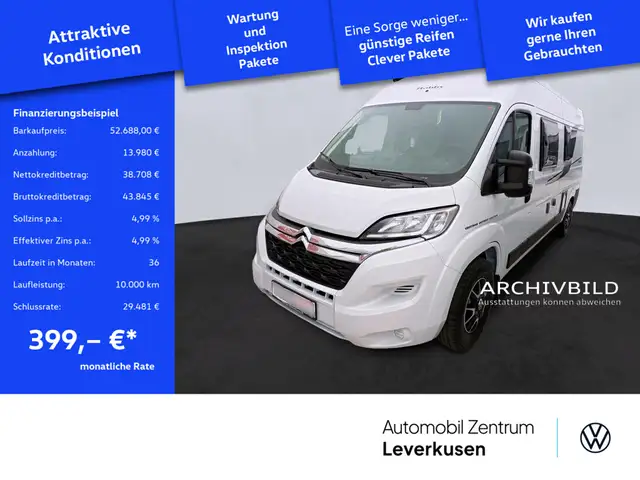 Citroen Jumper Hobby K60 FT NAVI AHK MARKISE TV