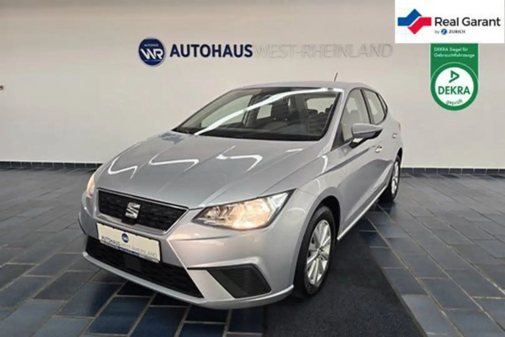 SEAT Ibiza Style 1,0 Ltr.-66 kW*TEMP*PDC*KLIMA*LED* Argento - 1