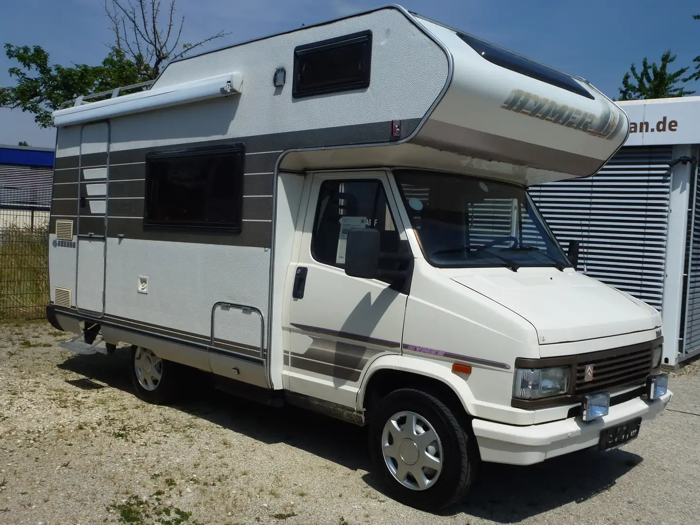 Fiat Ducato Wohnmobil Hymer Servolenkung Turbo Alkoven Blanc - 1