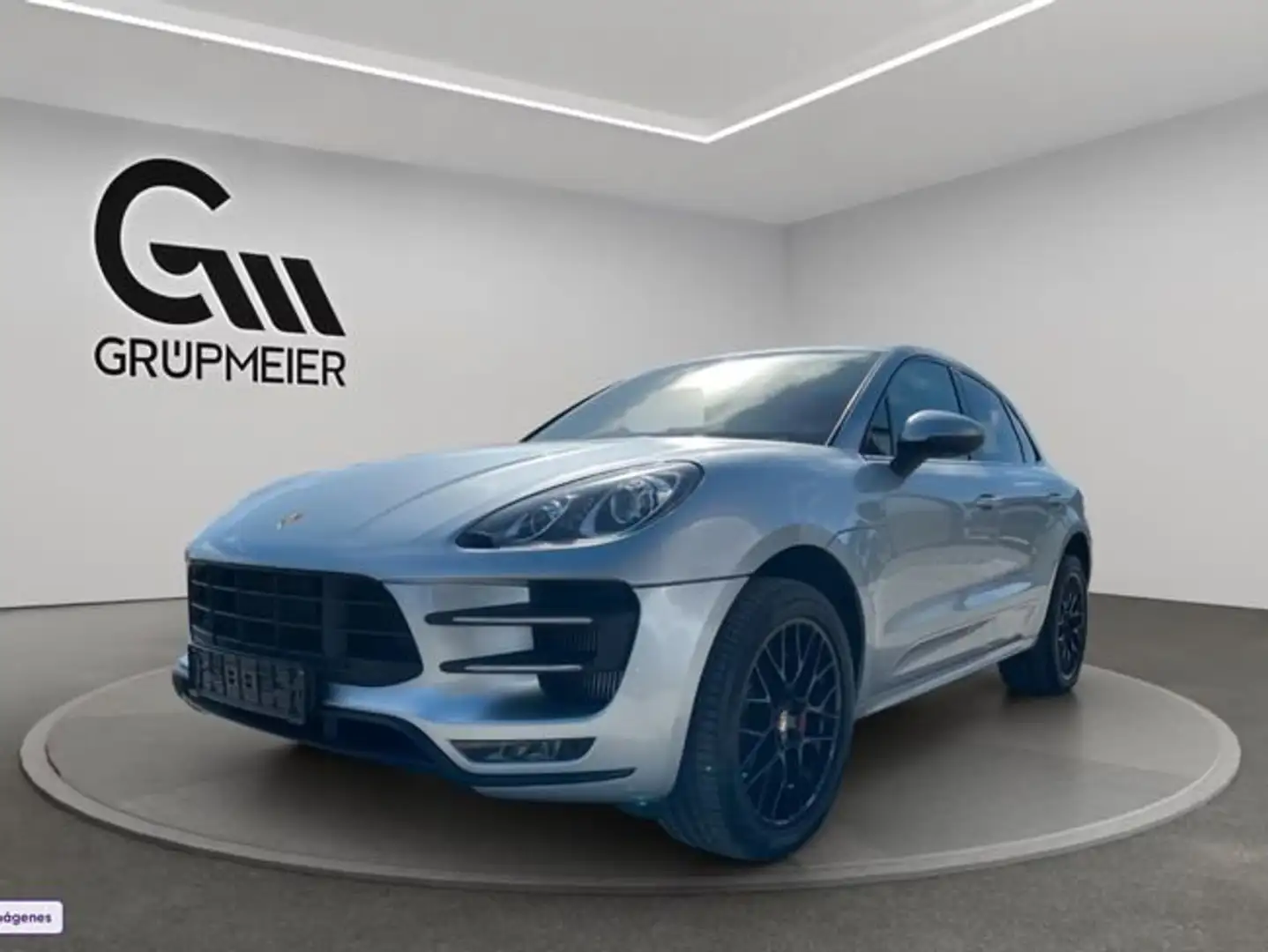 Porsche Macan Turbo Aut. Plateado - 1