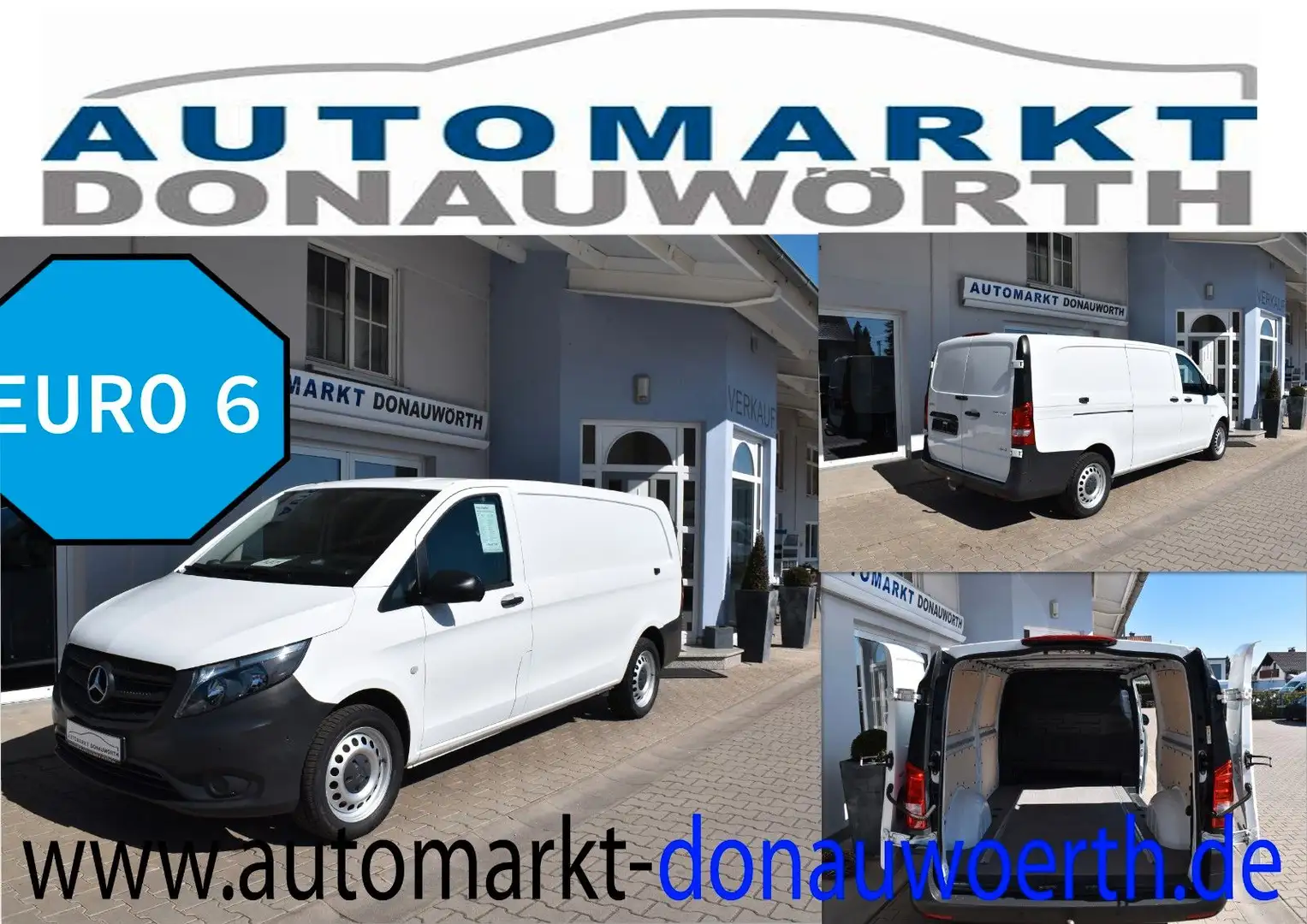 Mercedes-Benz Vito Kasten 116 CDI BT 4x4 extralang Autom. AHK Bianco - 1