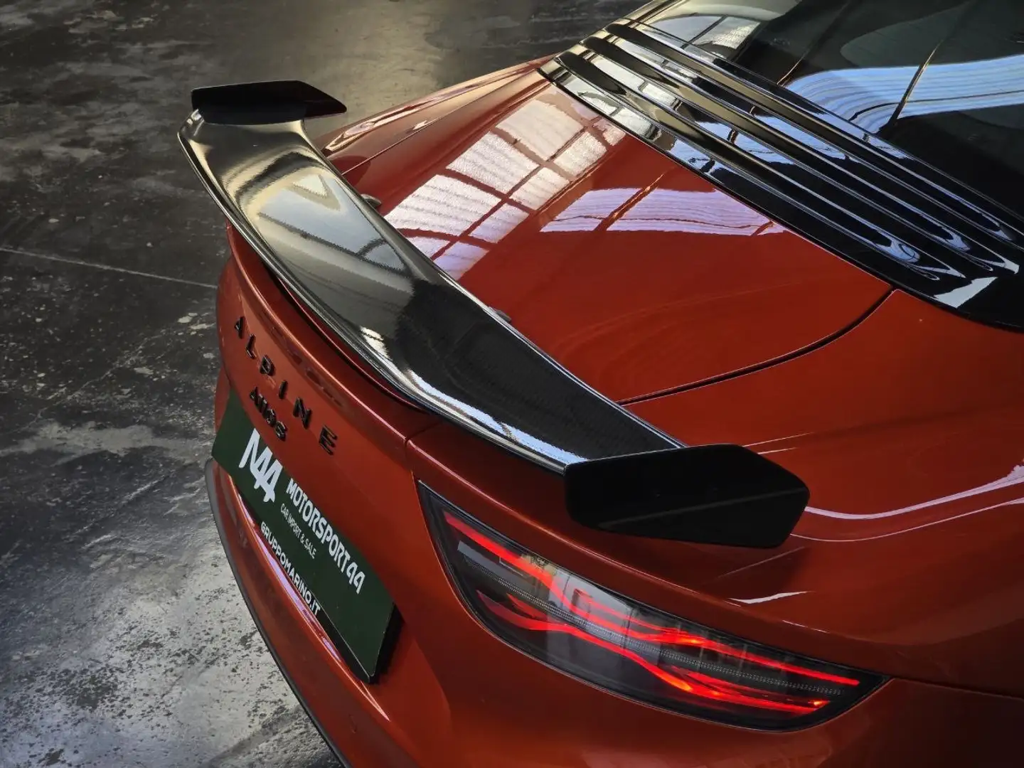 Alpine A110 Alpine - A110 1.8 S orange kit carbonio Orange - 2