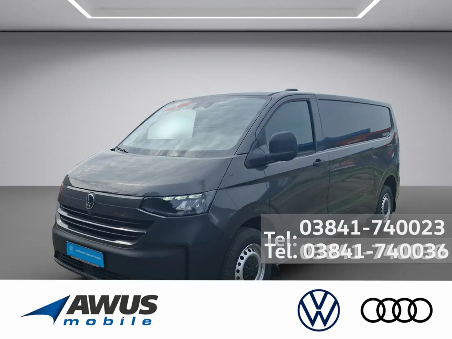 Volkswagen VW NFZ Transporter Kasten Motor: 2,0 l TDI 4MOTION Grau - 1