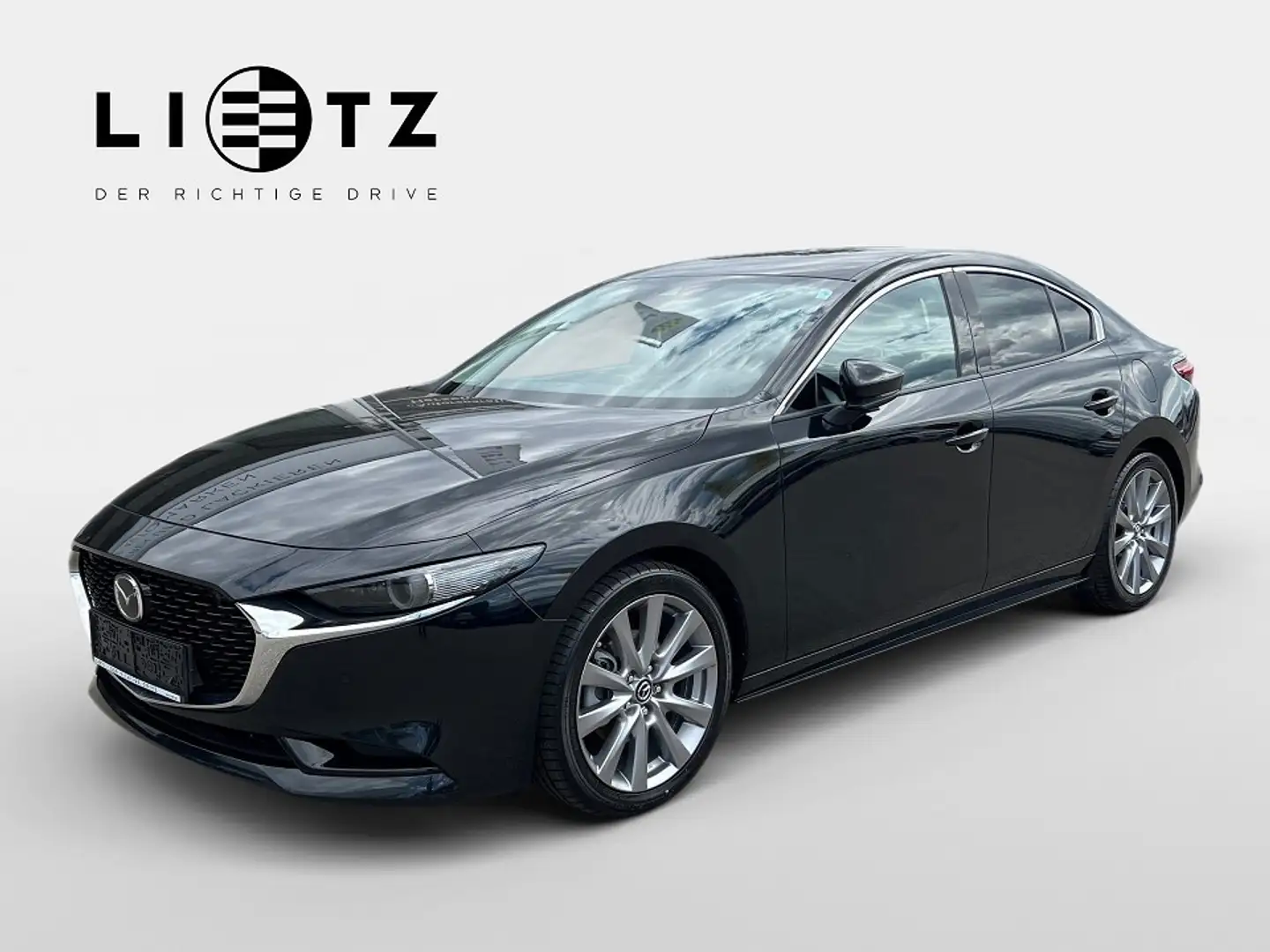 Mazda 3 Sedan/G122/AT/Comfort+/Sound/Style Schwarz - 1