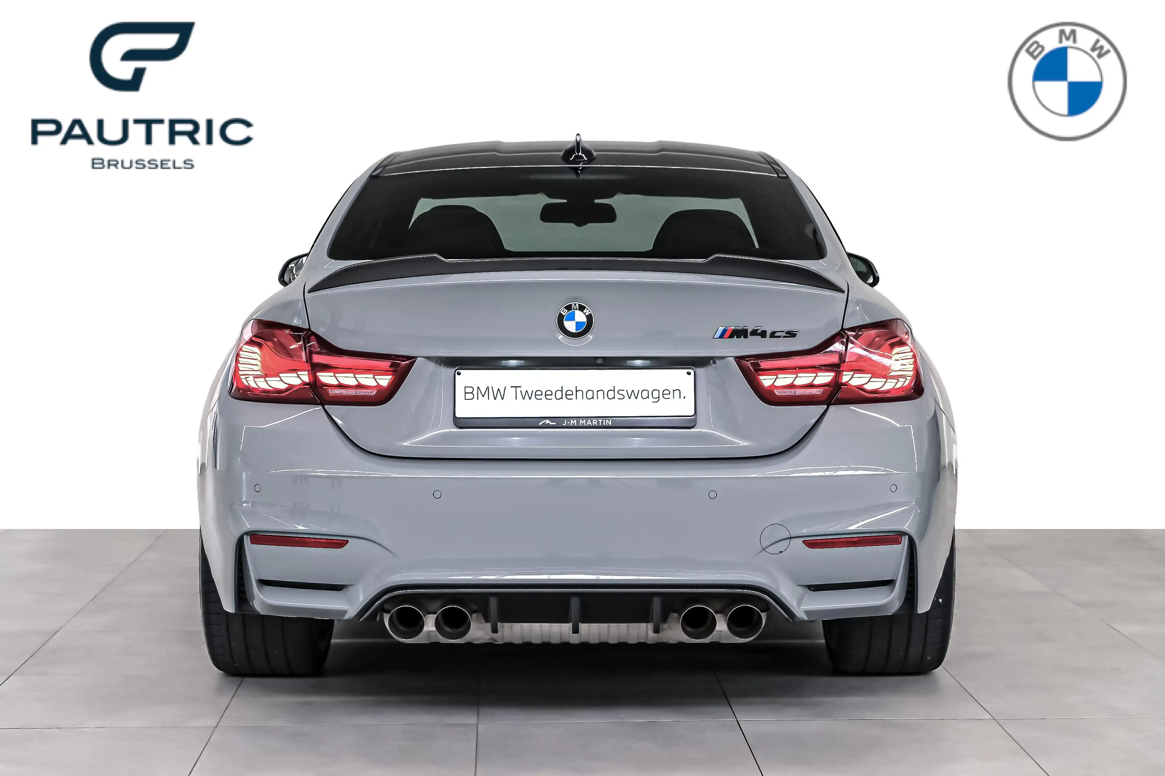 BMW M4 M4 CS•CERAMIC BRAKES•INDIVIDUAL LIME ROCK GREY — photo 4
