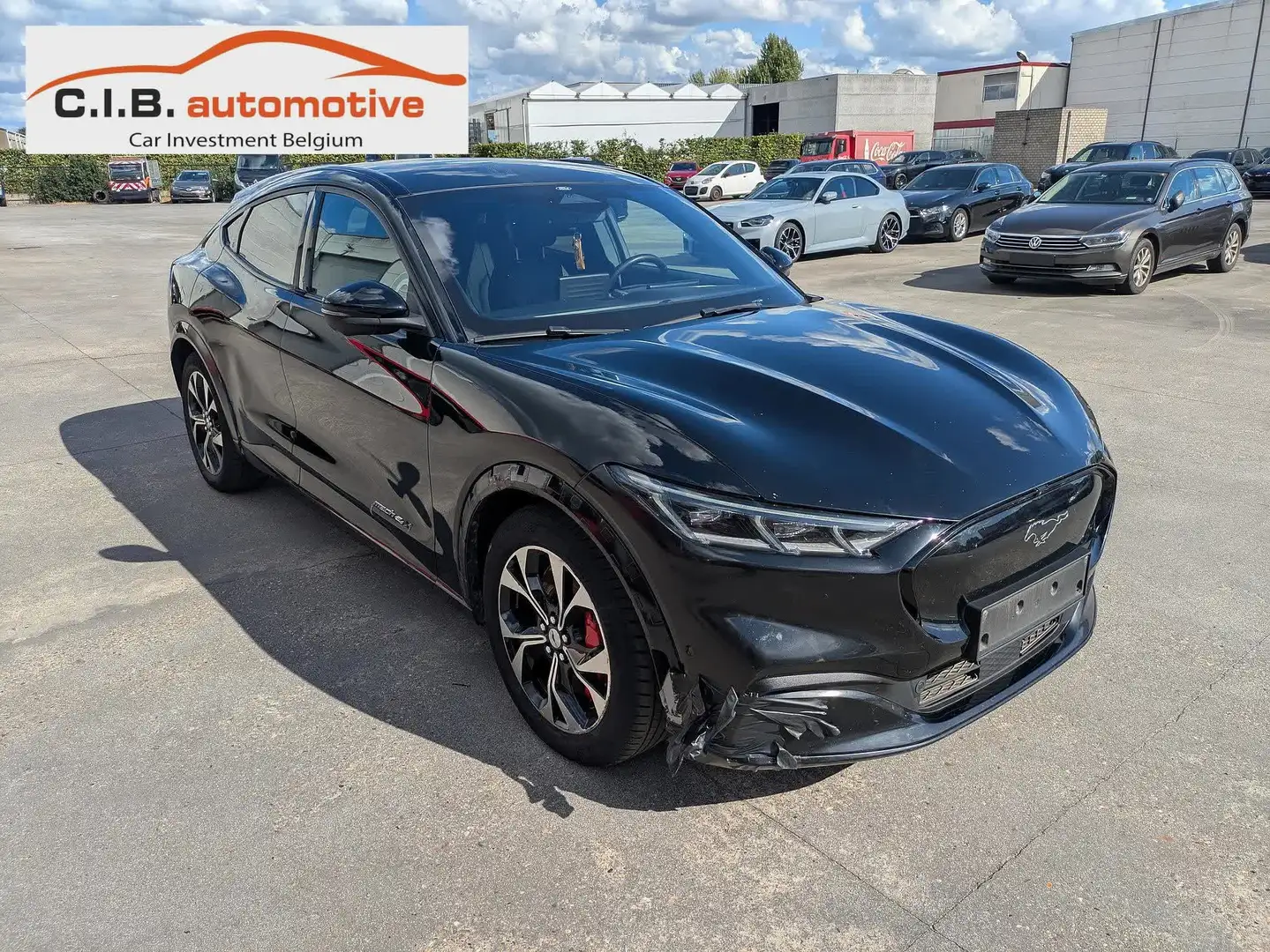 Ford Mustang Mach-E 99 kWh / € 18.999 netto / AWD / Panodak / Leder Schwarz - 1