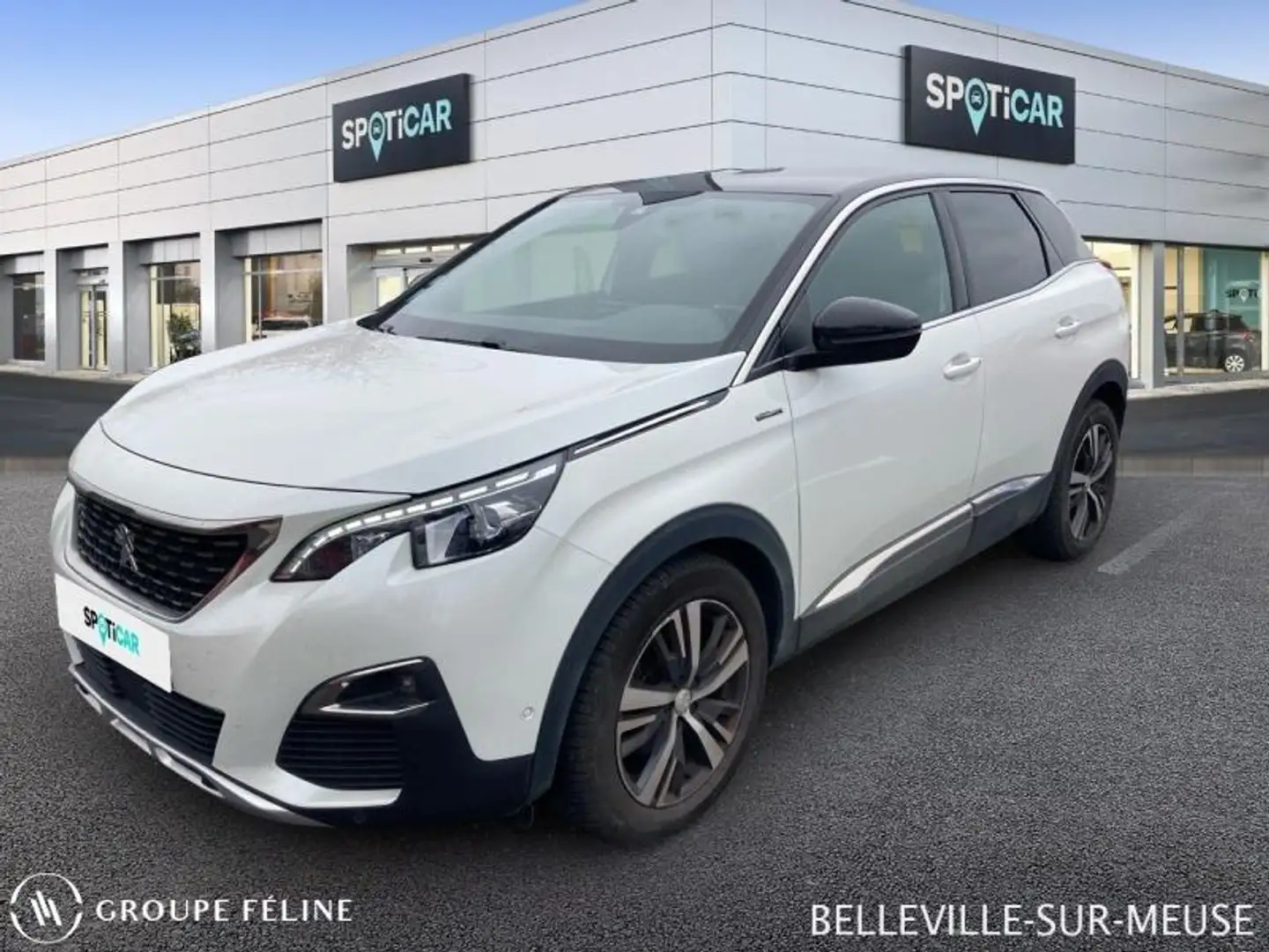 Peugeot 3008 1.6 THP 165ch GT Line S\u0026S EAT6 Noir - 1