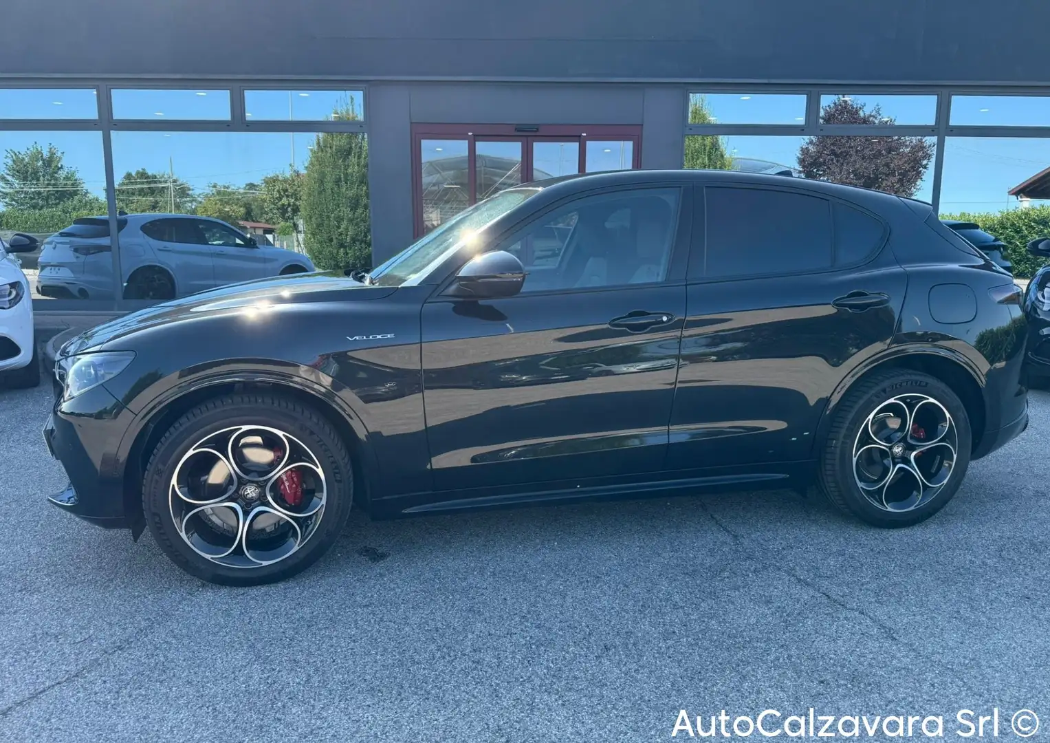 Alfa Romeo Stelvio 2.2 Turbodiesel 210 CV AT8 Q4 Veloce / R7E00673 Noir - 2