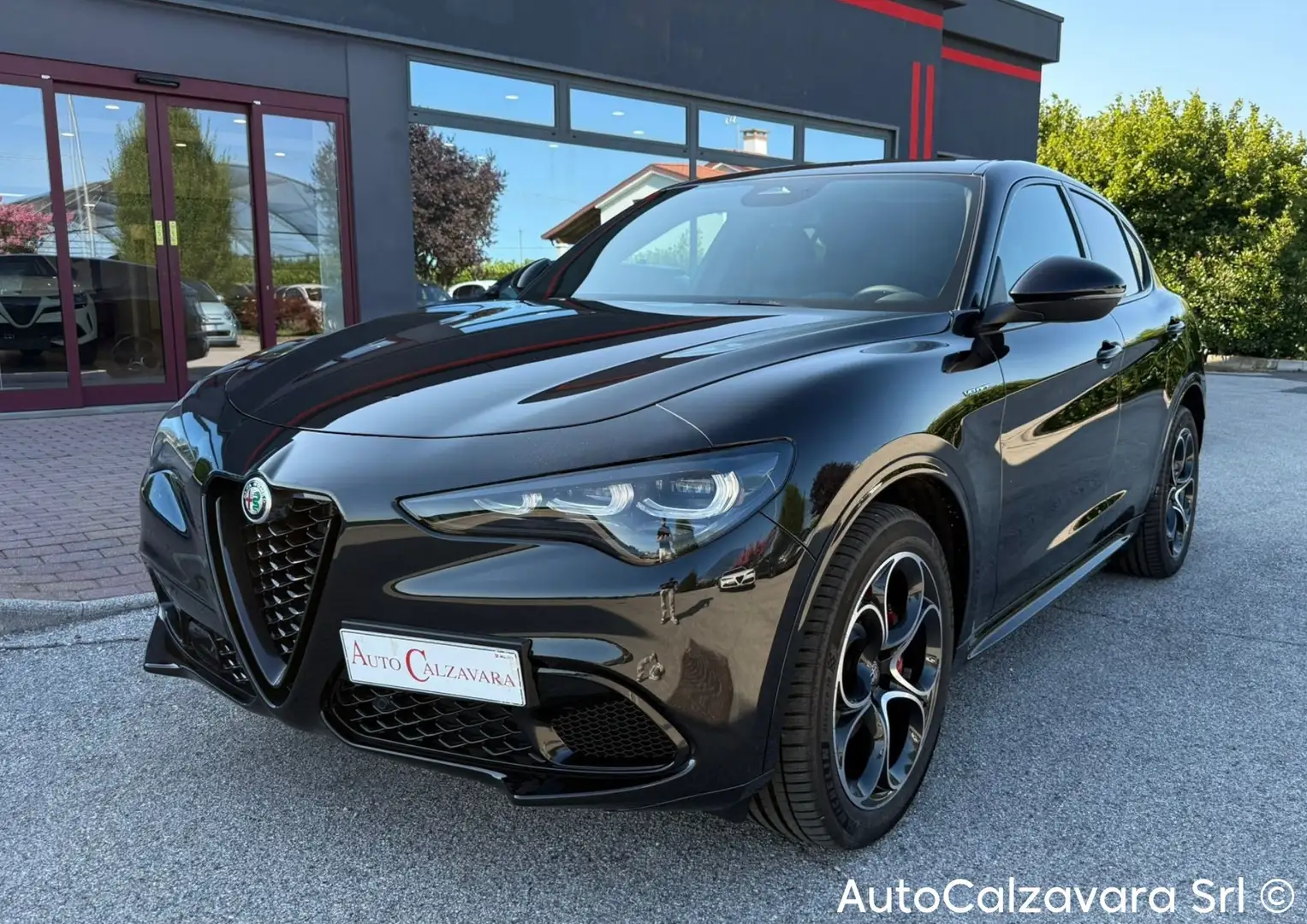 Alfa Romeo Stelvio 2.2 Turbodiesel 210 CV AT8 Q4 Veloce / R7E00673 Noir - 1