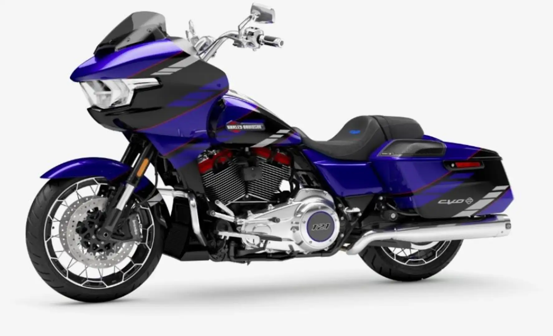 Harley-Davidson Road Glide FLTRXSE CVO Solid Colour Modrá - 2