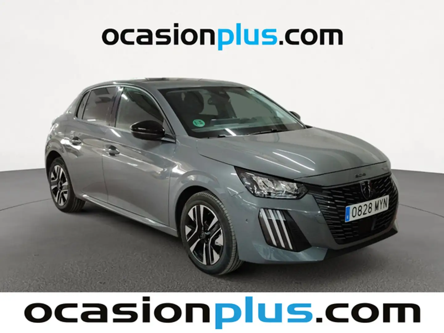 Peugeot 208 1.2 Puretech S&S Allure 100 Gris - 2