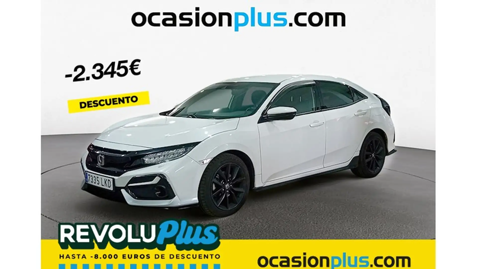 Honda Civic 1.0 VTEC Turbo Comfort Sport Line Blanc - 1