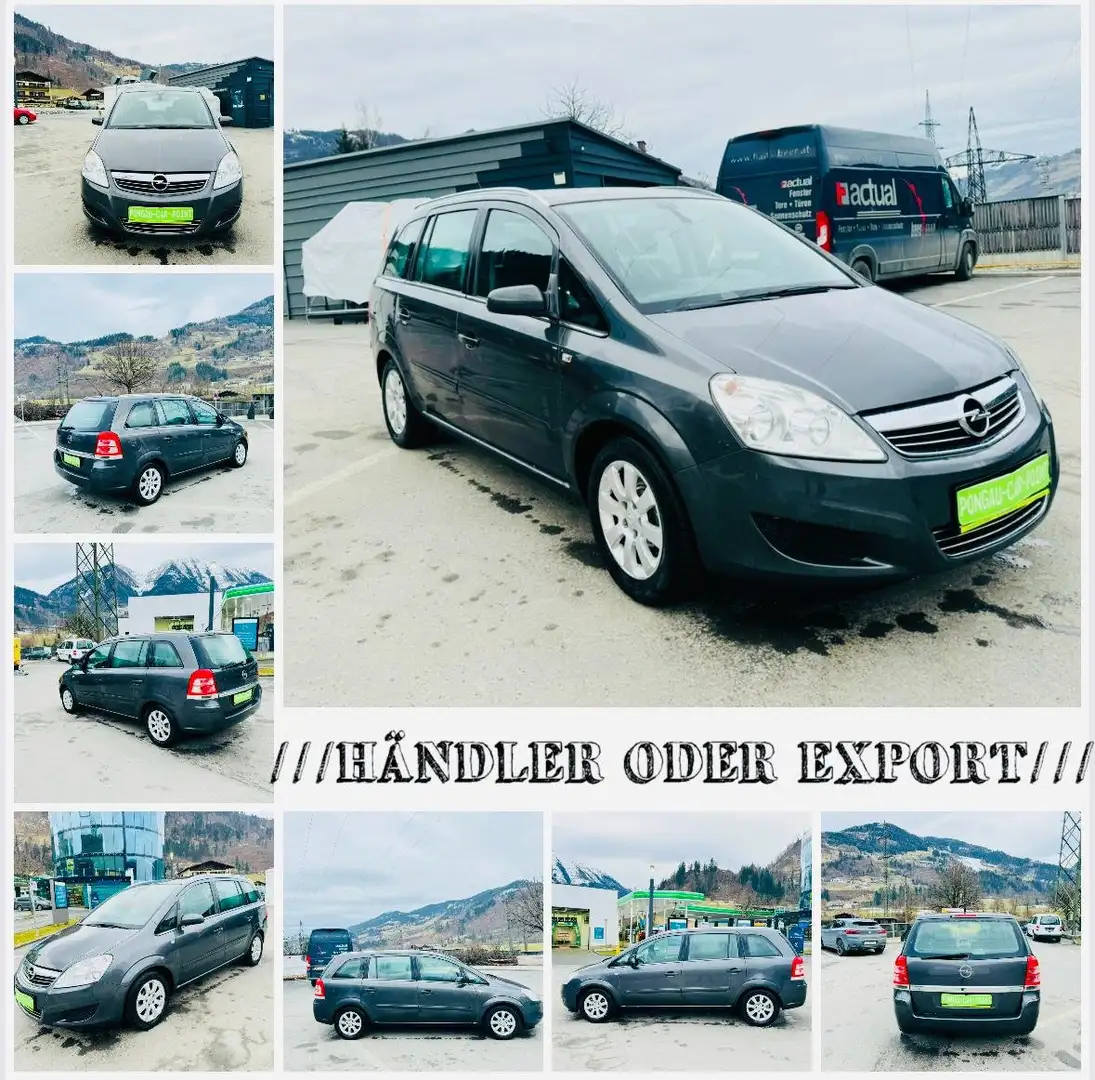 Opel Zafira 1,6 Style EXPORT / HÄNDLER Grau - 1