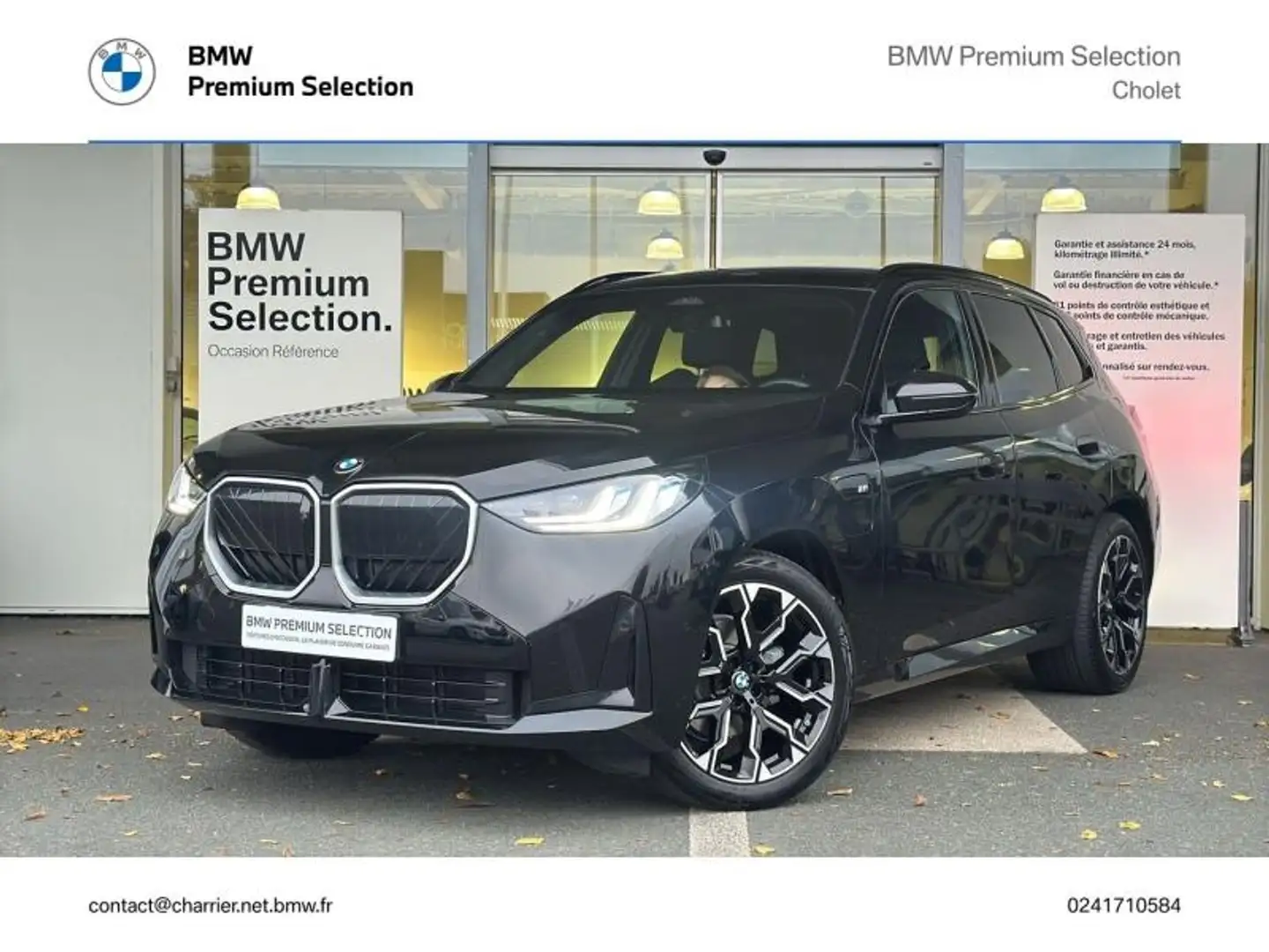 BMW X3 xDrive30e 299ch M Sport Schwarz - 1