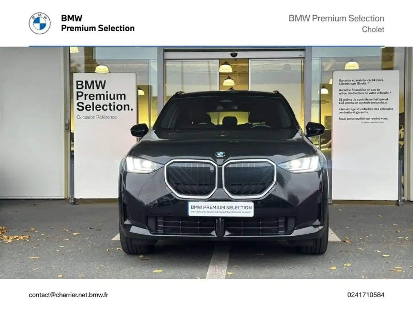 BMW X3 xDrive30e 299ch M Sport Schwarz - 2