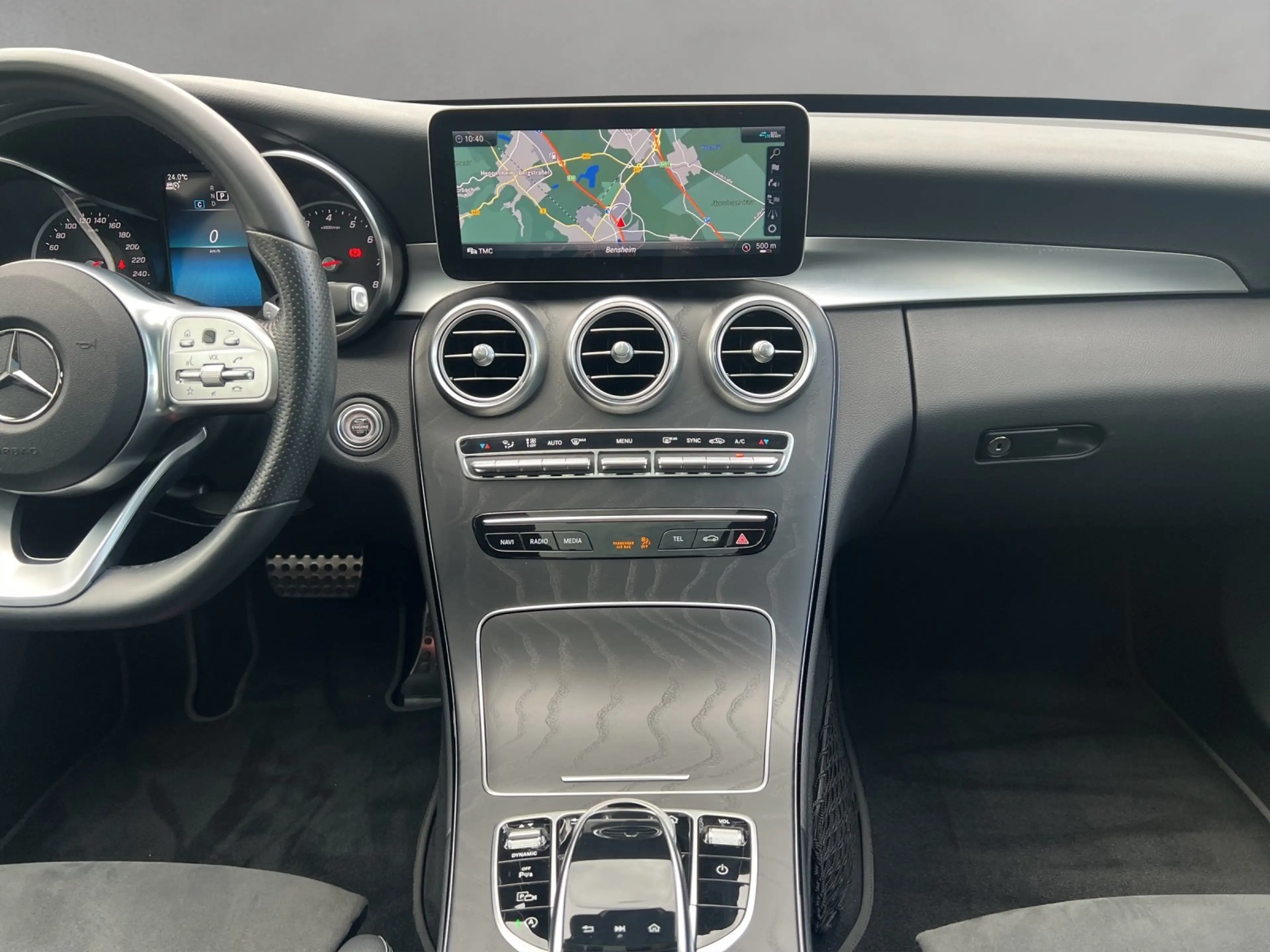Mercedes-Benz C 400 C400T AMG Pano DISTRO Comand MLED Busines+ Night — photo 9