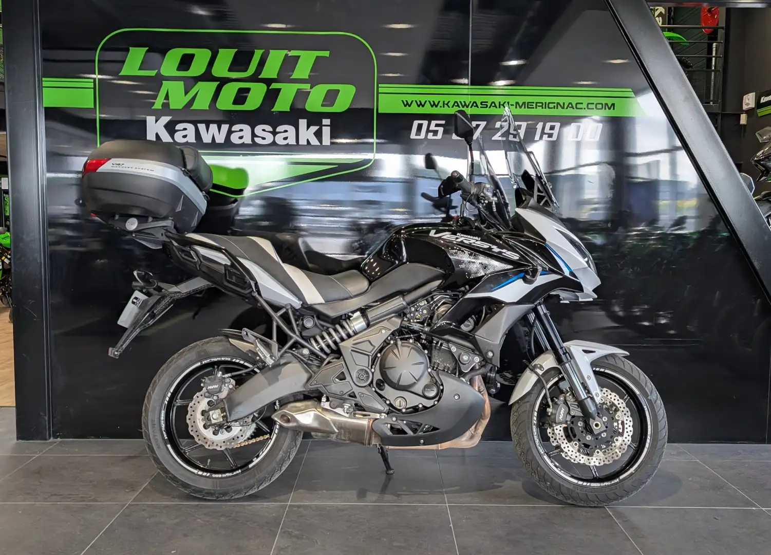 Kawasaki Versys 650 Blanc - 1