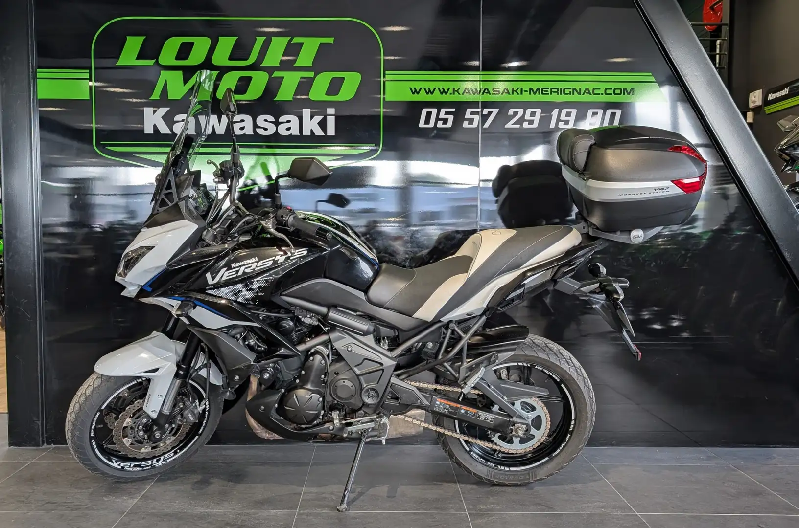 Kawasaki Versys 650 Blanc - 2