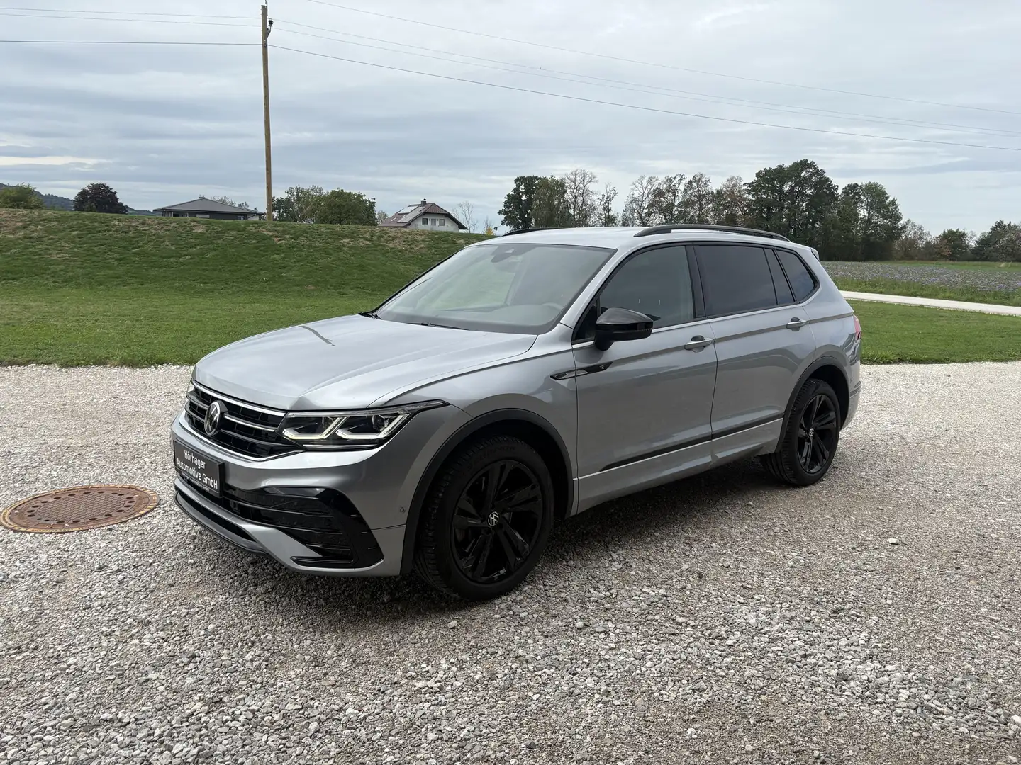 Volkswagen Tiguan Allspace R-Line 4Motion*DSG*Top*Werksgarantie*Voll* Grau - 2
