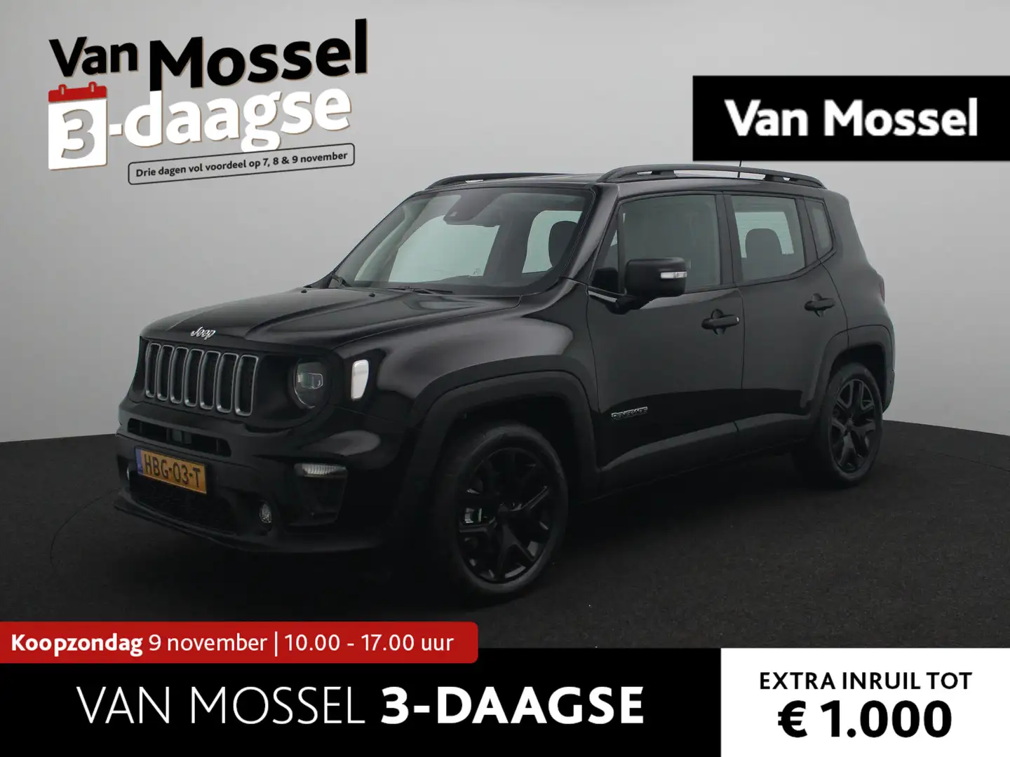 Jeep Renegade 1.5T e-Hybrid Summit | Slechts 25KM! | NAV | Stoel Zwart - 1