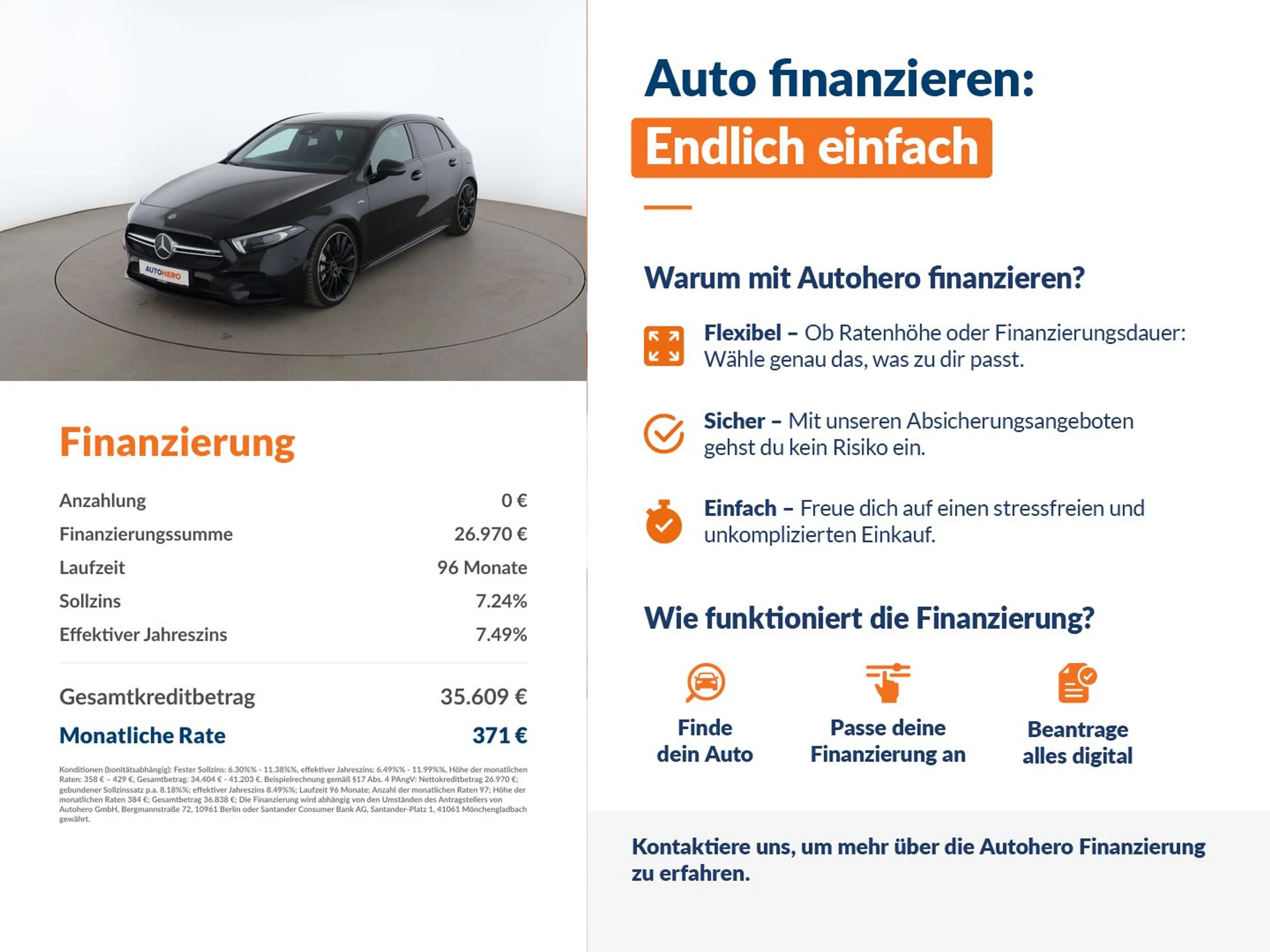 Mercedes-Benz A 35 AMG A 35 AMG 4Matic Aut.*NAVI*LED*TEMPO*PDC* — photo 2