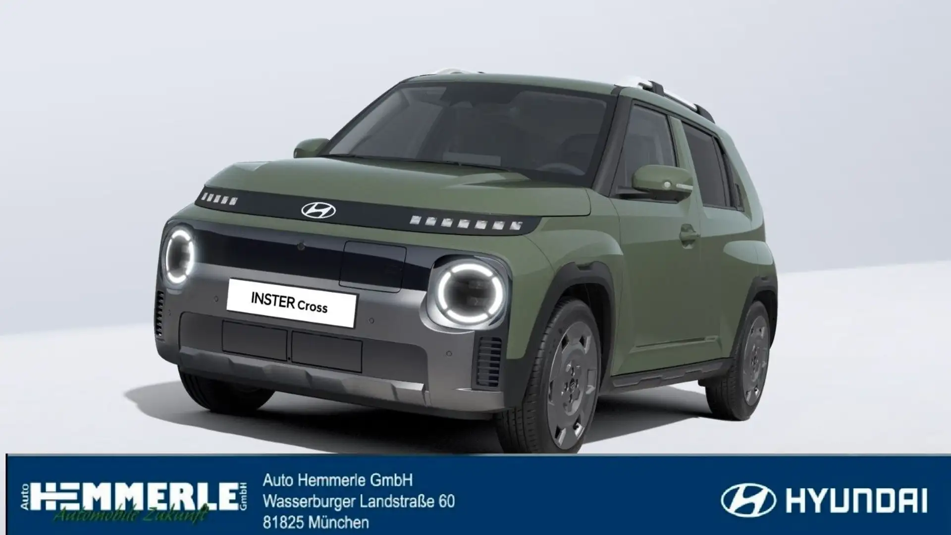 Hyundai Inster Cross 49 kWh Eff.- & Assistp. Grün - 1